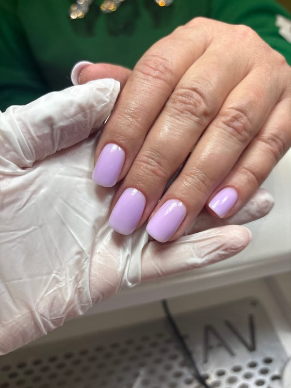 Hand examination and selfie captured in Russian town