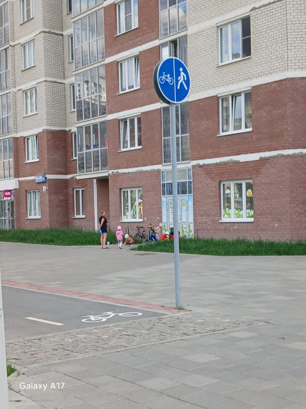 Daytime architecture photographed in Yekaterinburg residential area