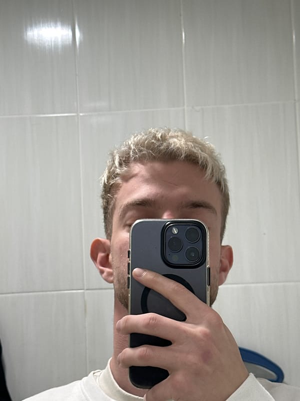 Person takes bathroom selfies in Pleven, Bulgaria