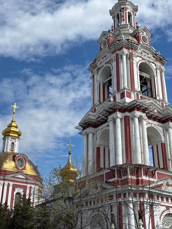 Tourist captures spring floral displays at Moscow's Novodevichy Convent