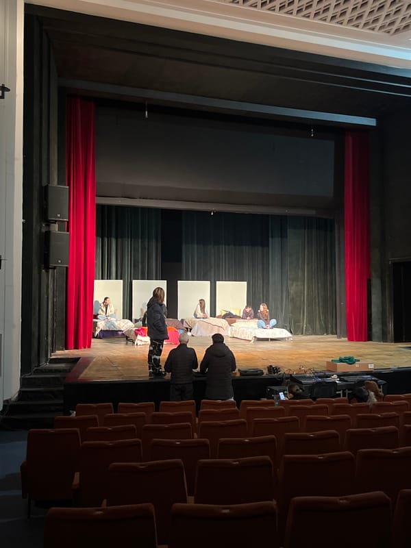 Stage production performs in Kazanlak, Bulgaria