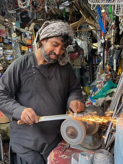 Daily life captured in Kandahar markets and workshops