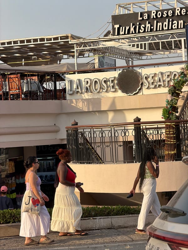 Afternoon resort life in Sharm El Sheikh, Egypt