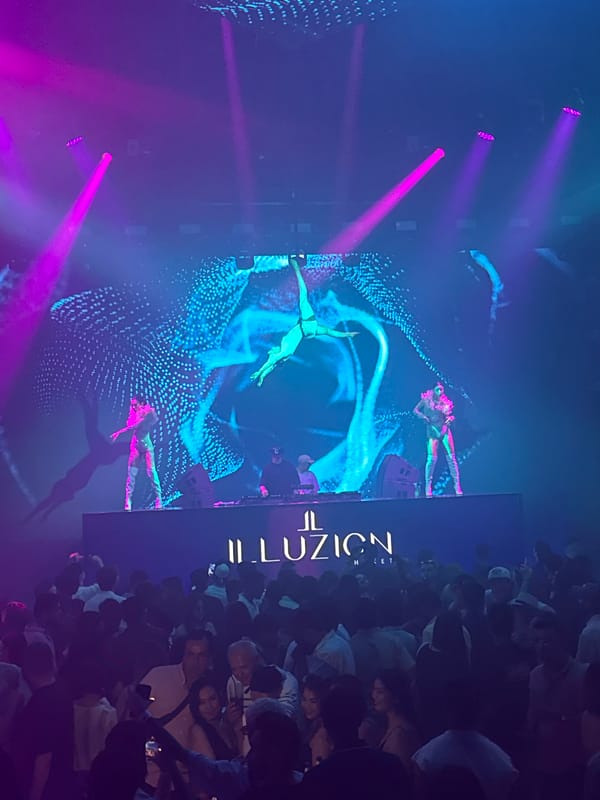 Illuzion nightclub in Patong draws a crowd for DJ and aerial show
