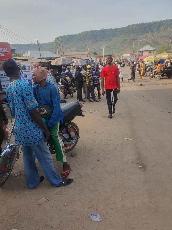 Daily street life documented across Lokoja, Nigeria neighborhoods