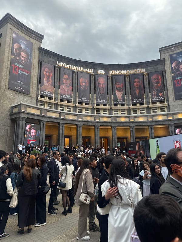 Film premiere draws crowds to Kinomoskva cinema in Yerevan