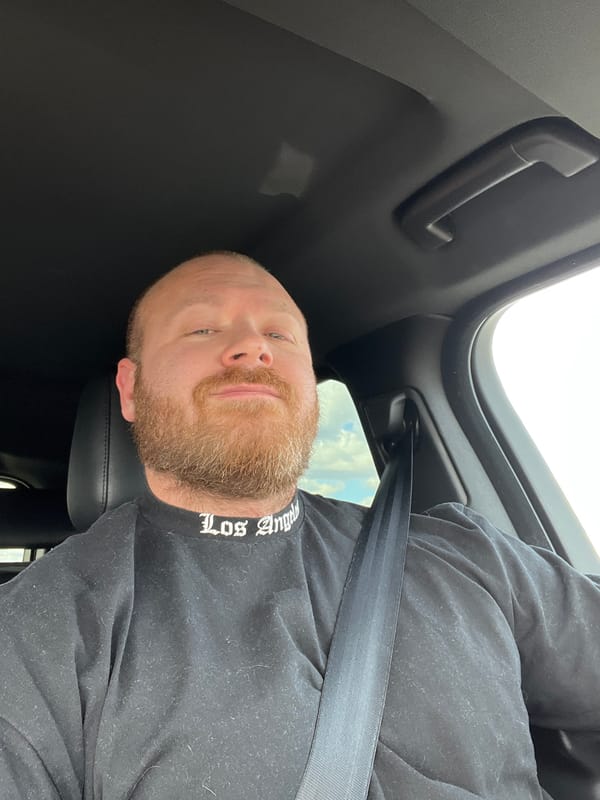 Man photographed in car in Chaikovsky, Russia