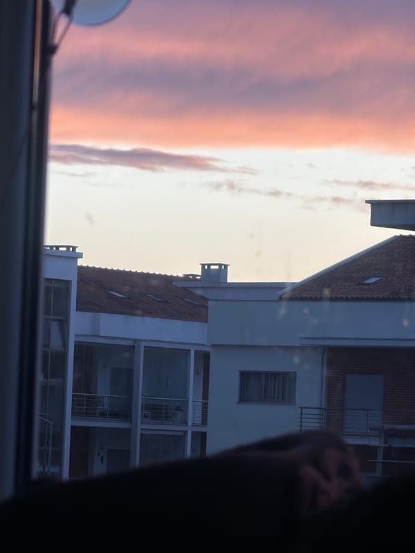 Evening scenes captured in Figueira da Foz homes and streets