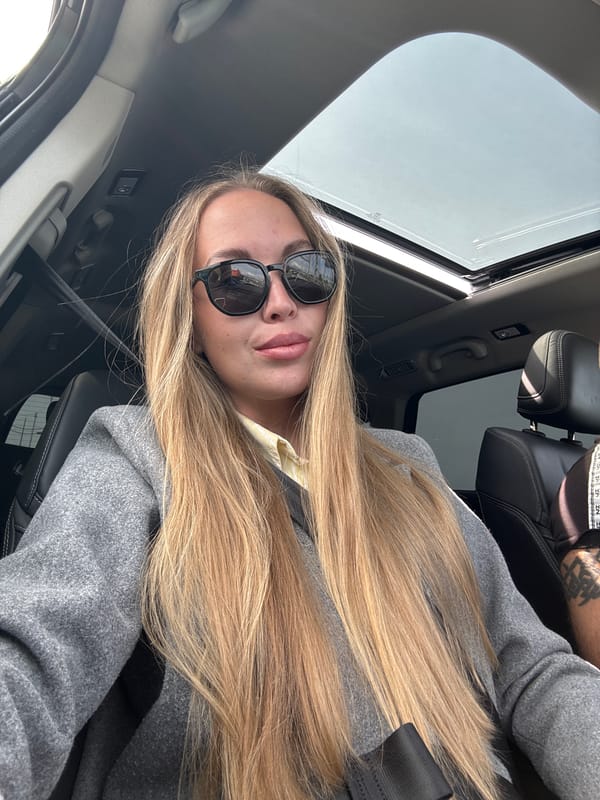 Passengers photographed in vehicle in Sirius, Russia