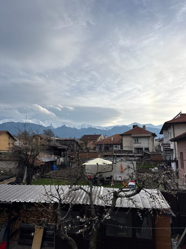 Quiet afternoon moments captured across Razlog, Bulgaria