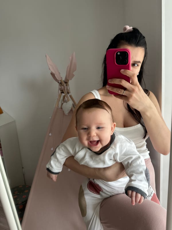 Mother and baby selfies, tea packets documented in Chaikovsky home