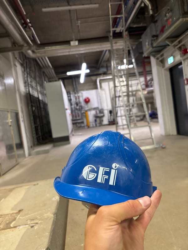 Inside a Mannheim industrial facility on a working morning