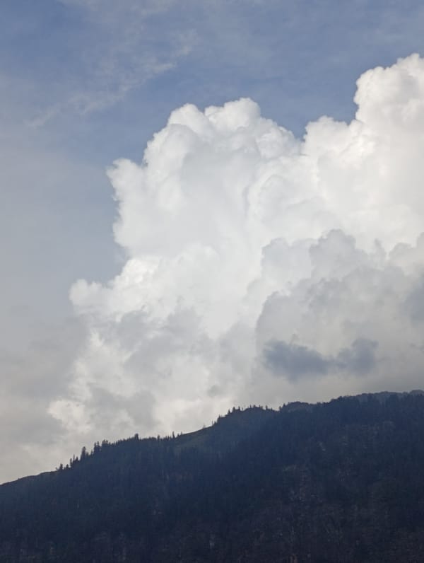 Morning exploration through Old Manali's mountains and streets