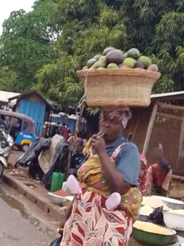 Daily street life scenes documented across Tamale, Ghana