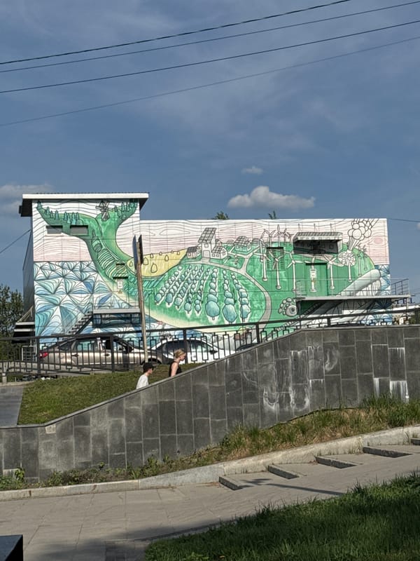 Casual street scenes documented in Perm, Russia