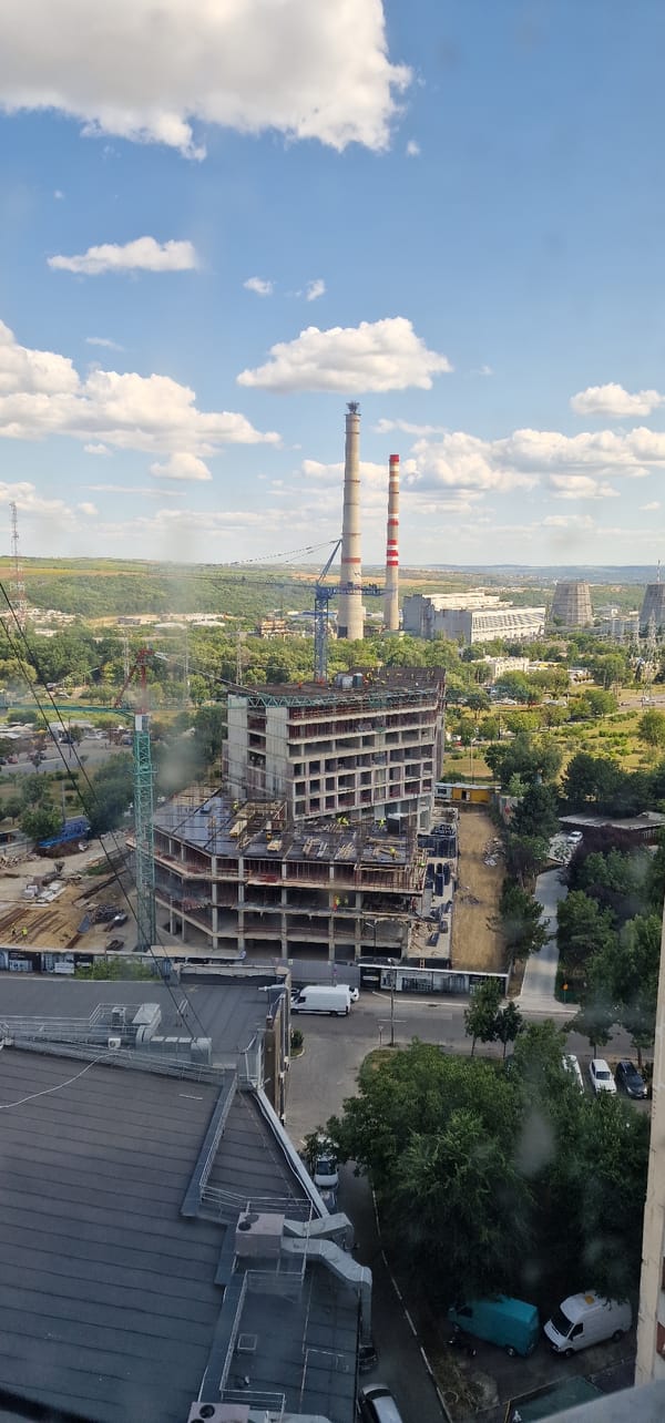 Street-level and aerial snapshots of everyday Chișinău, Moldova