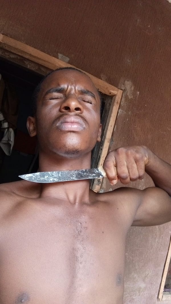 Morning domestic life documented in Onitsha, Nigeria