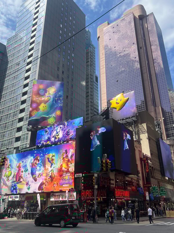 Times Square street scenes captured by witnesses Saturday afternoon