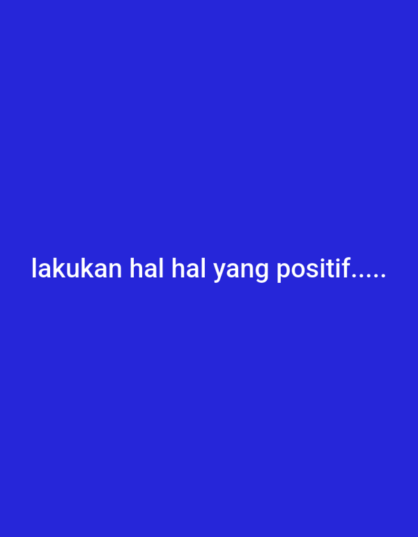 Motivational Indonesian message spotted in Lhokseumawe
