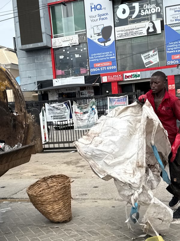 Daily life continues under rainy skies in Nigerian communities