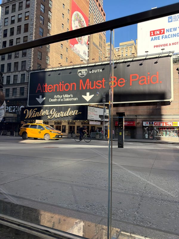 NYC Theater District and Times Square captured in evening street scenes