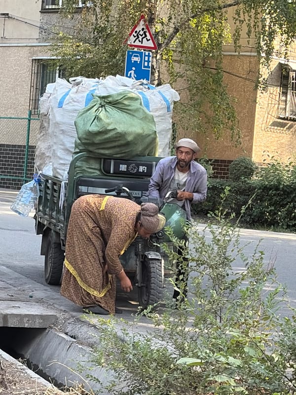 Street market, park exercise, and everyday urban movement