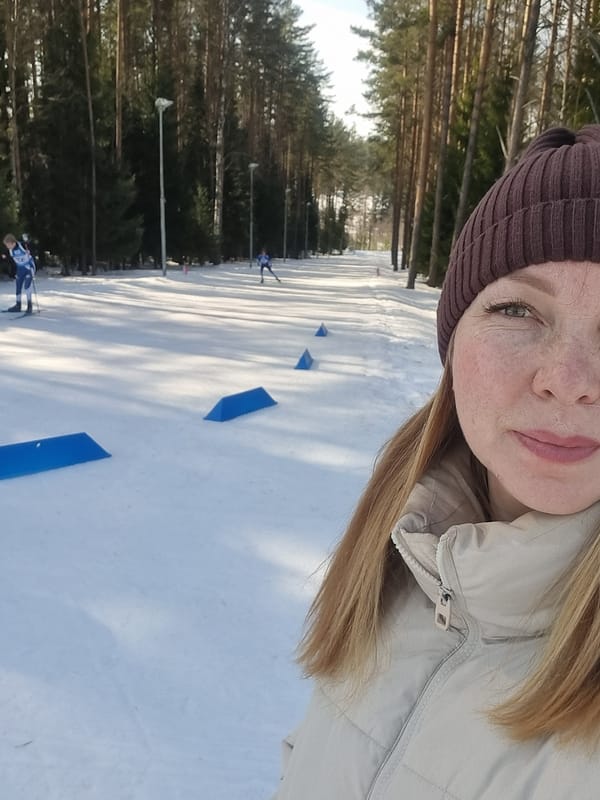 Biathlon competition documented at Snezhinka Winter Sports Center, Russia
