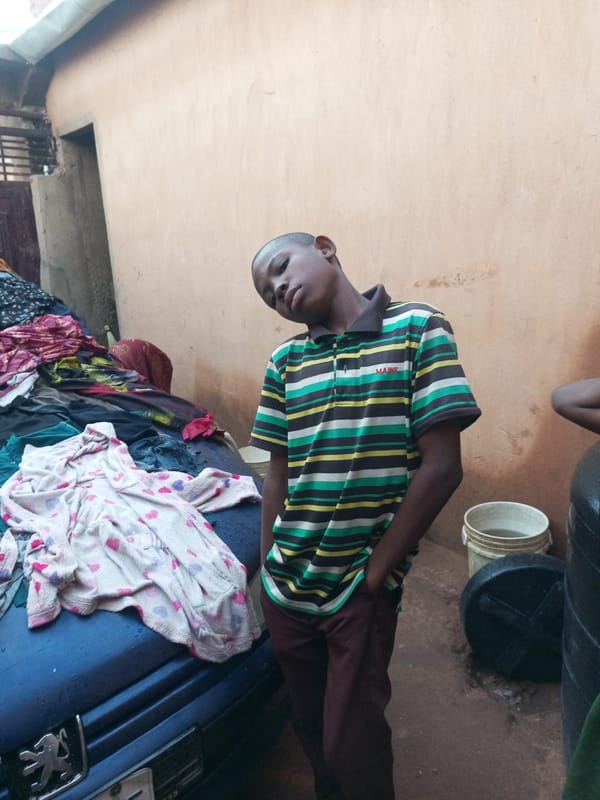 Casual snapshots of a child around a Tempure residential area