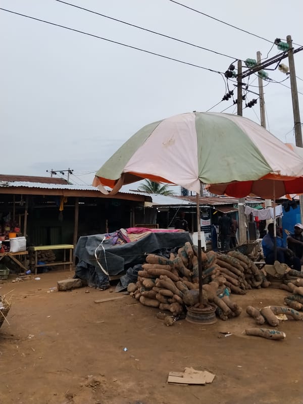Daily street life documented in two Nigerian communities