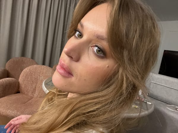 Woman photographed in portrait sessions in Hrodna, Belarus