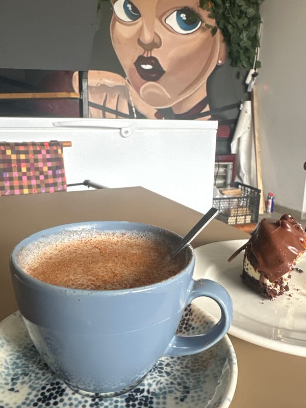Street art and coffee scene captured in Selçuk