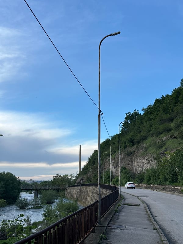 Tourist documents Lovech river views and local scenes