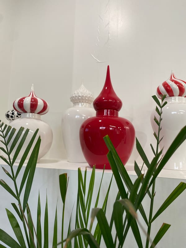 Decorative art objects and interior scenes documented in Moscow