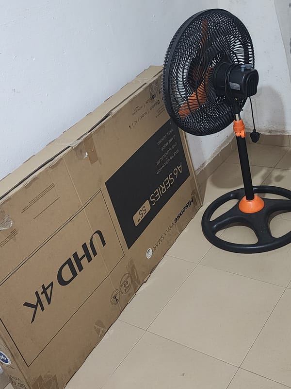 Household items and storage areas documented in brief survey