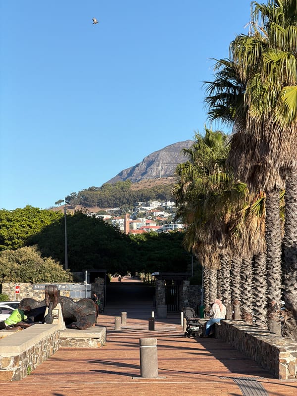 Clear afternoon scenes captured across Cape Town landmarks