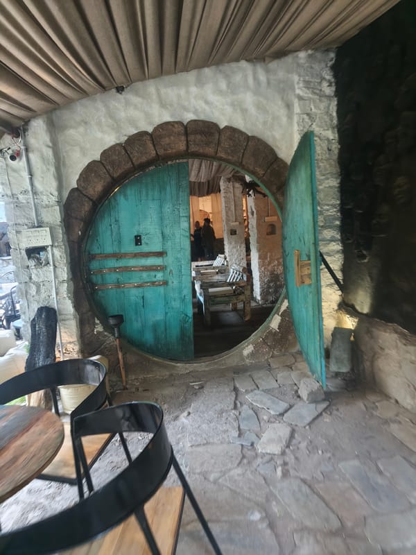 Old Manali's quirky art installations and cafe scene up close
