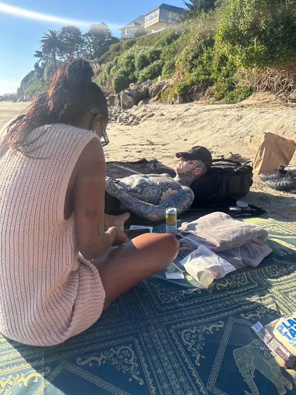 Early morning beach activities documented along Malibu coastline
