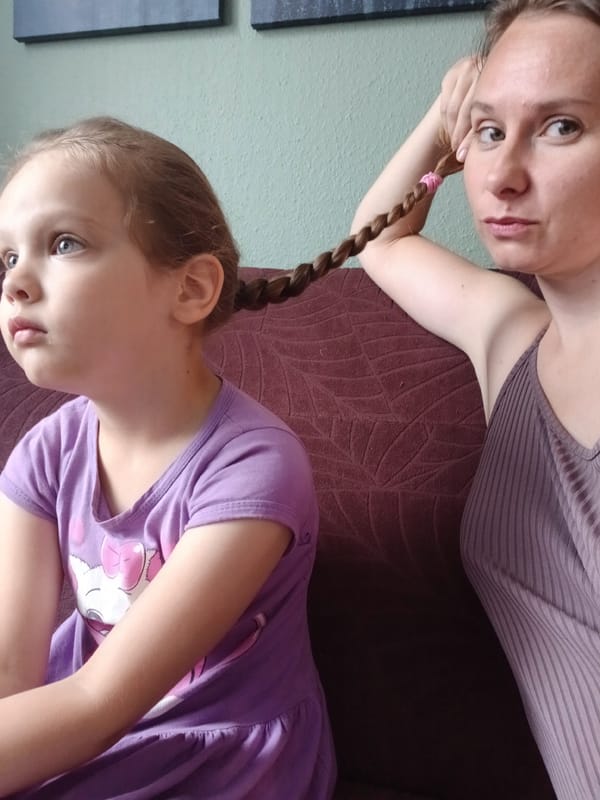 Casual moment on a couch in Yekaterinburg