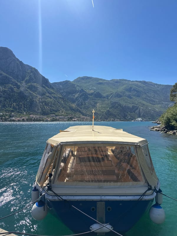 Morning scenes captured along Montenegro's Bay of Kotor
