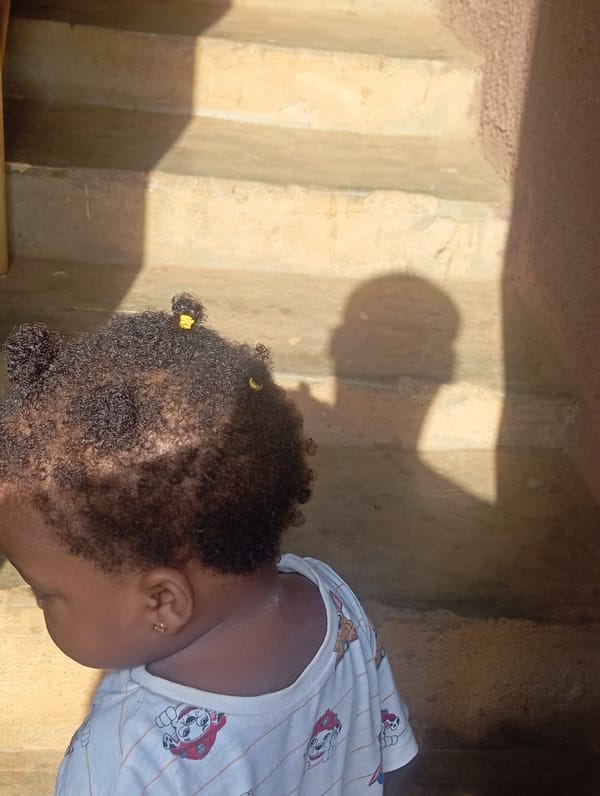 Morning domestic life documented in Nkpor, Nigeria household