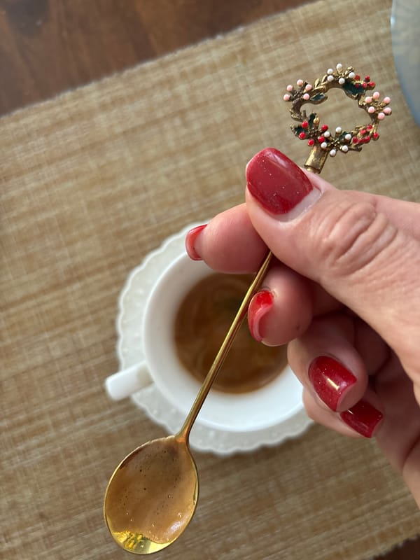 A Sochi morning: espresso, eggs, selfies, and pets