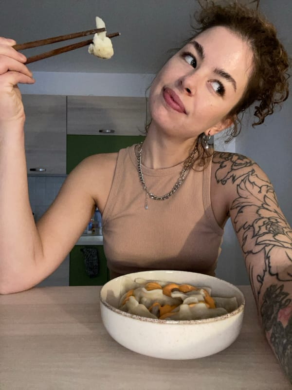 Woman documents afternoon meal preparation and tea time in Montenegro