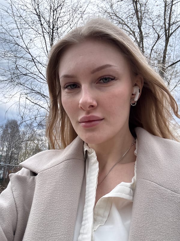 Woman photographed multiple times in downtown Perm, Russia
