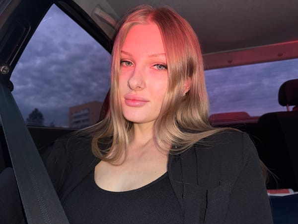 Woman observed in vehicle interior in Perm, Russia