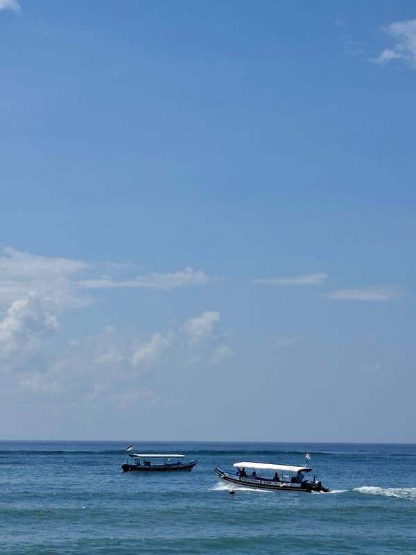 Peaceful Beach Day Documented in Kuta Selatan, Indonesia