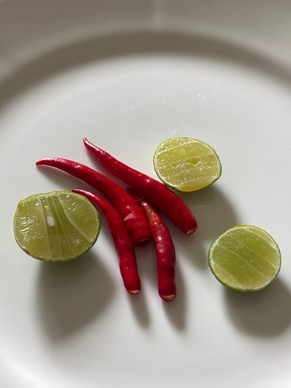Thai Som Tum salad preparation documented in Choeng Thale