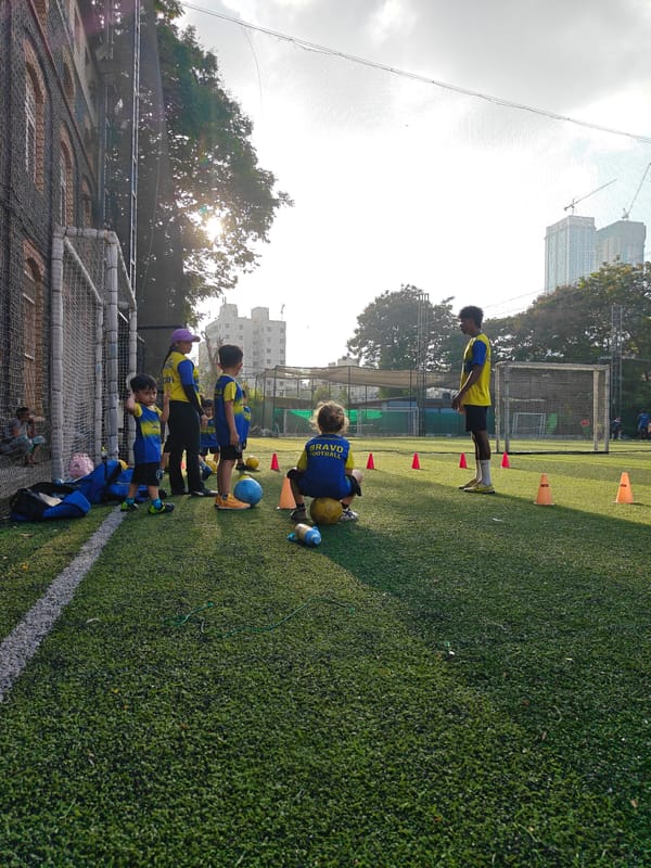 Youth soccer training session observed in Mumbai