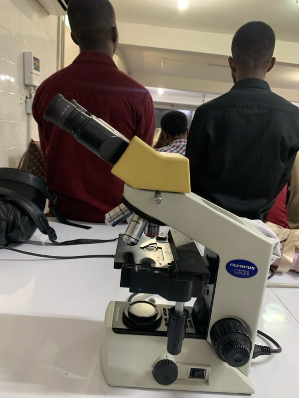 Laboratory Training Session Documented in Dar es-Salaam