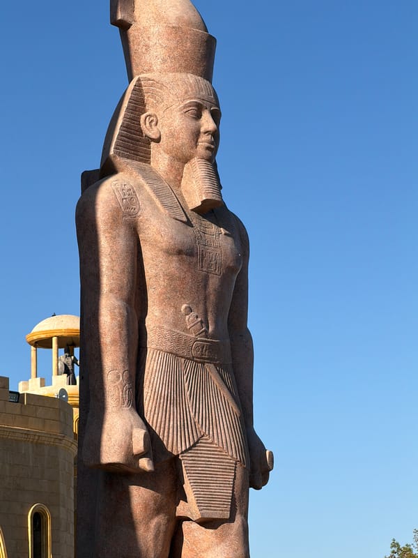 Touring Sharm El Sheikh's Egyptian-themed resort mall and King Tut Museum