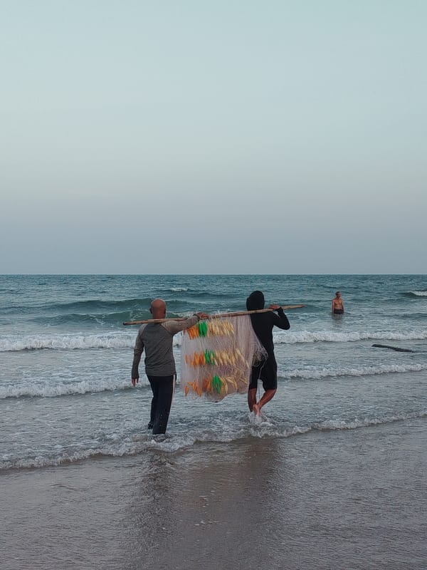 Fishing and beach activities captured near Ho Chi Minh City